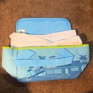 Blue Trader Joe's Insulated Tote Bag